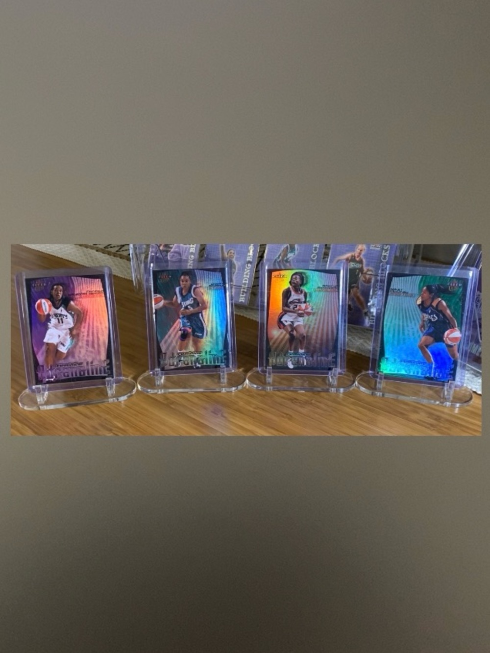 2000 Fleer Ultra WNBA Feminine Adrenaline Lot McCray Weatherspoon Swooped Staley